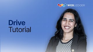 Document Drive in WebLedger Office | Secure File Management
