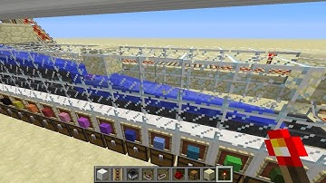 Minecraft 1.5 - Fully Automated Item Sorting (13w03a)