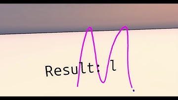 VR Character Recognition Using TensorFlow Machine Learning