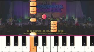 Mis Pequeos Actores  Vamos A Bailar    Piano Tutorial Facil
