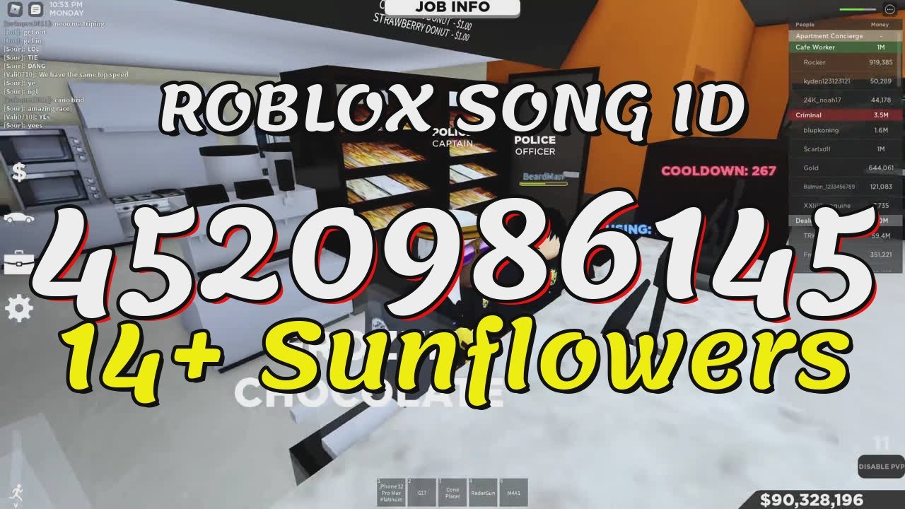 14 Sunflowers Roblox Song Ids Codes Youtube