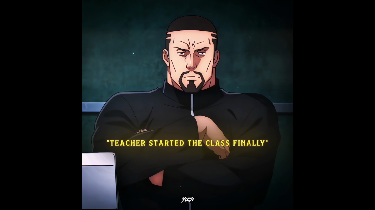 Meanwhile Gojo in Class 😂☠️ || Jujutsu kaisen 