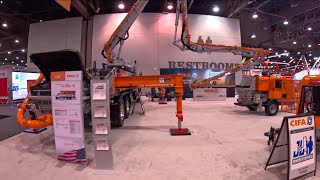 Super Cool Cifa Concrete Pump at World of Concrete