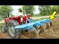 Tractor Working Extra Heavy Duty Cultivator Agriculture Farming