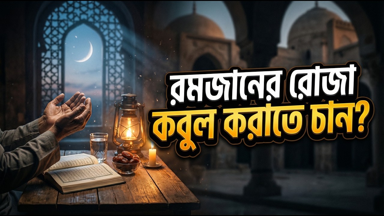 রমজানের রোজা কবুল করাতে চান? এই ভুলগুলো এড়িয়ে চলুন! | Islamic Video