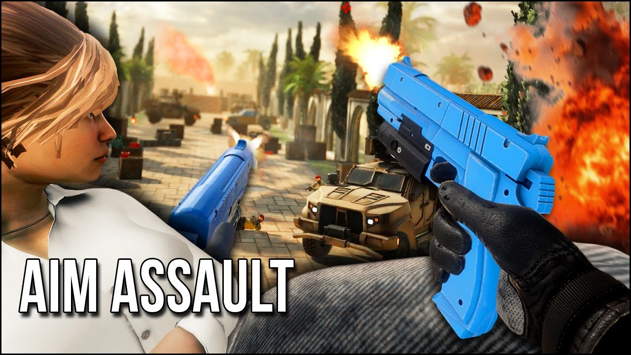 Aim Assault | Save The President's Daughter In Time Crisis VR!