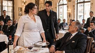Plus sized Waitress Greeted the Mafia Boss’s Sicilian Father — Her Dialect Froze the Room