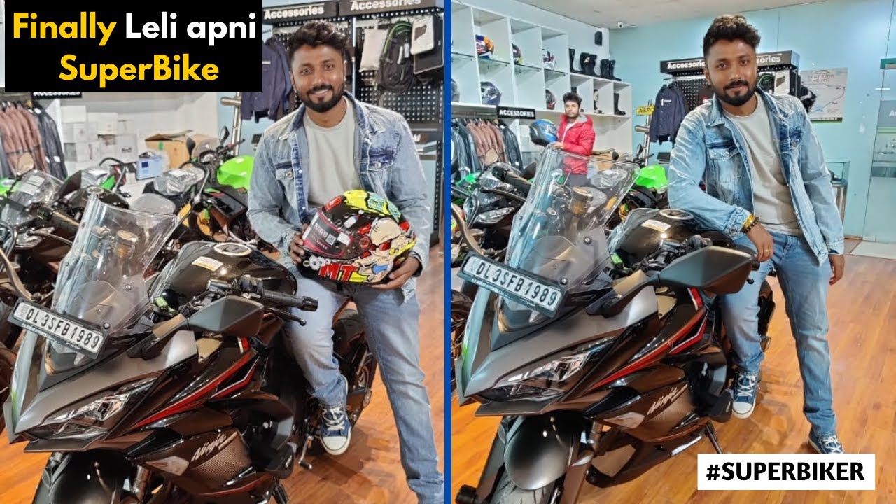 Finally leli Superbike | Delivery of my Superbike | Ninja 1000 SX