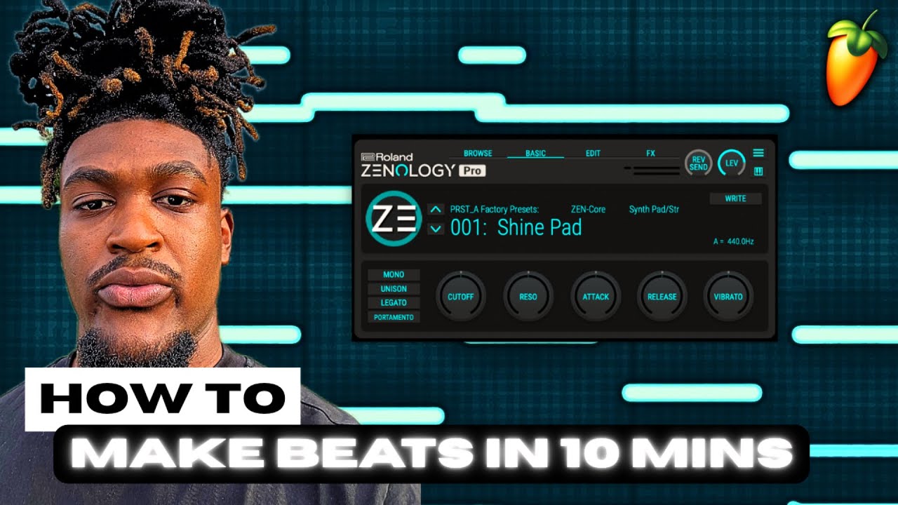 Making a Baby Smoove Beat in 10 Minutes (timer)