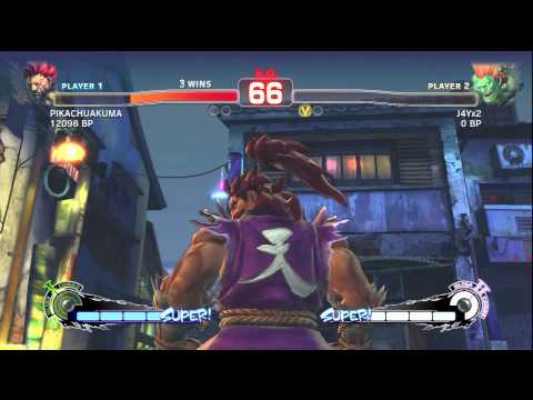 J4Yx2 ( BLANKA ) VS JR RODRIGUEZ ( AKUMA ) SSFIV E...