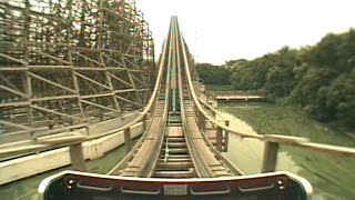 【4K60P】2000 東武動物公園 水上木製コースター「レジーナ」 / Wooden water coaster regina at Saitama Tobu zoo Park