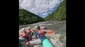 Middle Ocoee River rafting starts with a bang at Grumpy