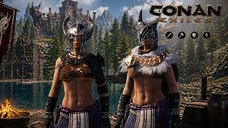 COMO MONTAR SUA BUILD NO META PVP DE FORÇA E AGILIDADE EM CONAN EXILES ENHANCED!