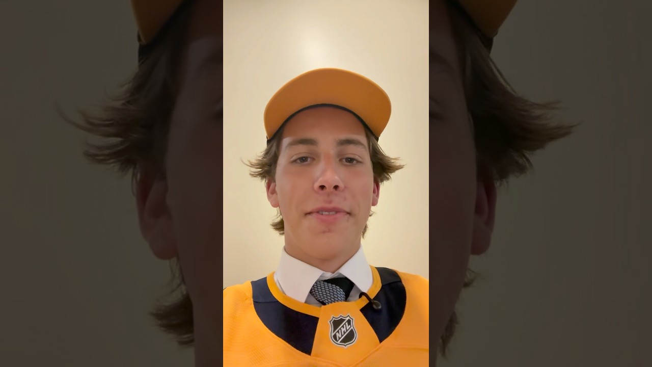 WYATT CULLEN EVERYONE #predsnhl 🤠