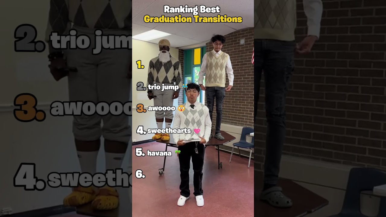 Ranking The Best Graduation Transitions