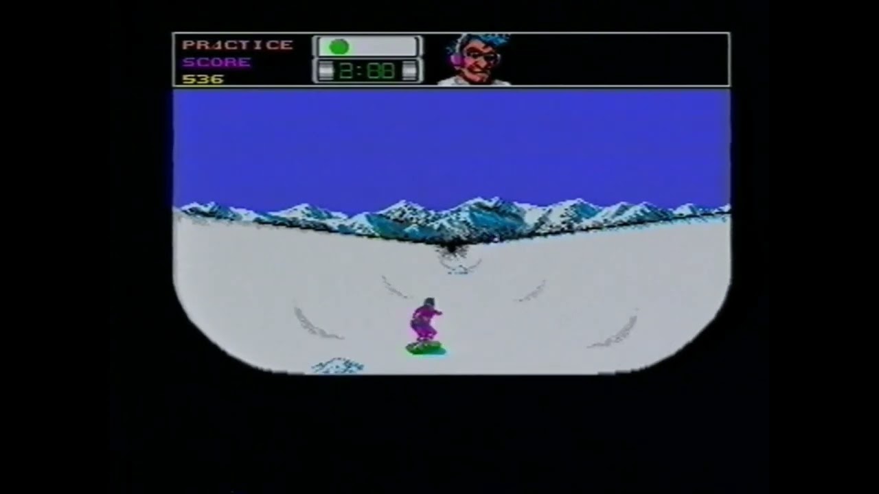 Ski Or Die Longplay on Amiga 500 Game Tape 1 Featuring 22 Game Titles Recorded On VHS (1993)