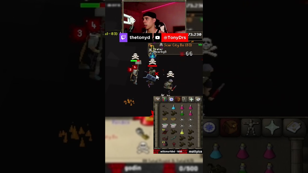 Unleashing the Ultimate Rune Pure Combo | Old School Runescape Bounty Hunter