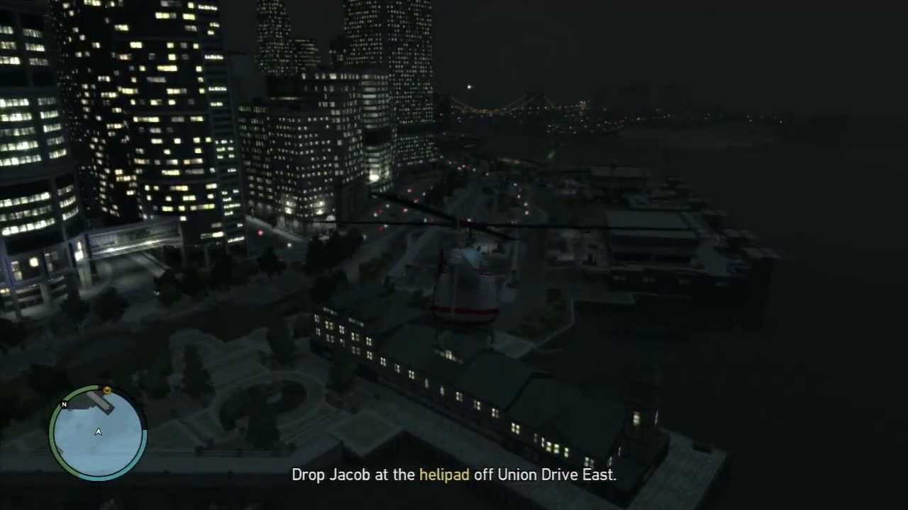 Grand Theft Auto IV HD Walkthrough Part 50 - Helicopter Chase