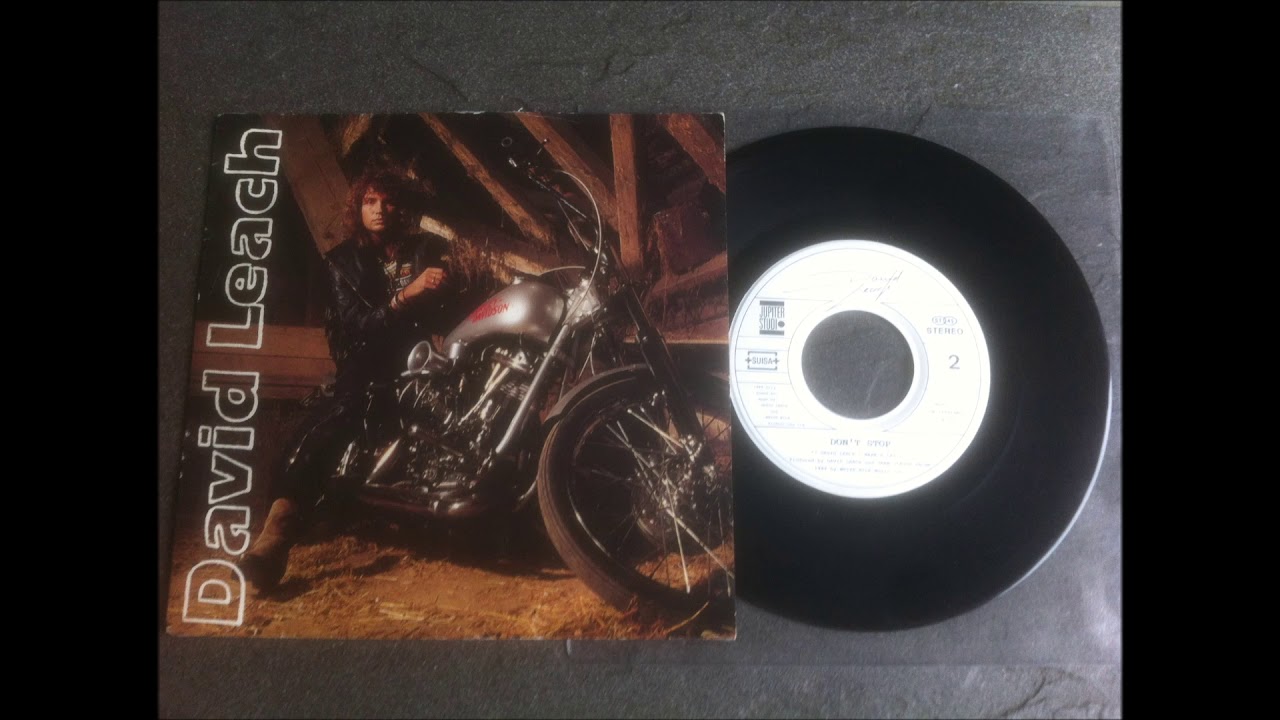 David Leach - s/t (7"-Single, 1989) - Side 2: Don't Stop