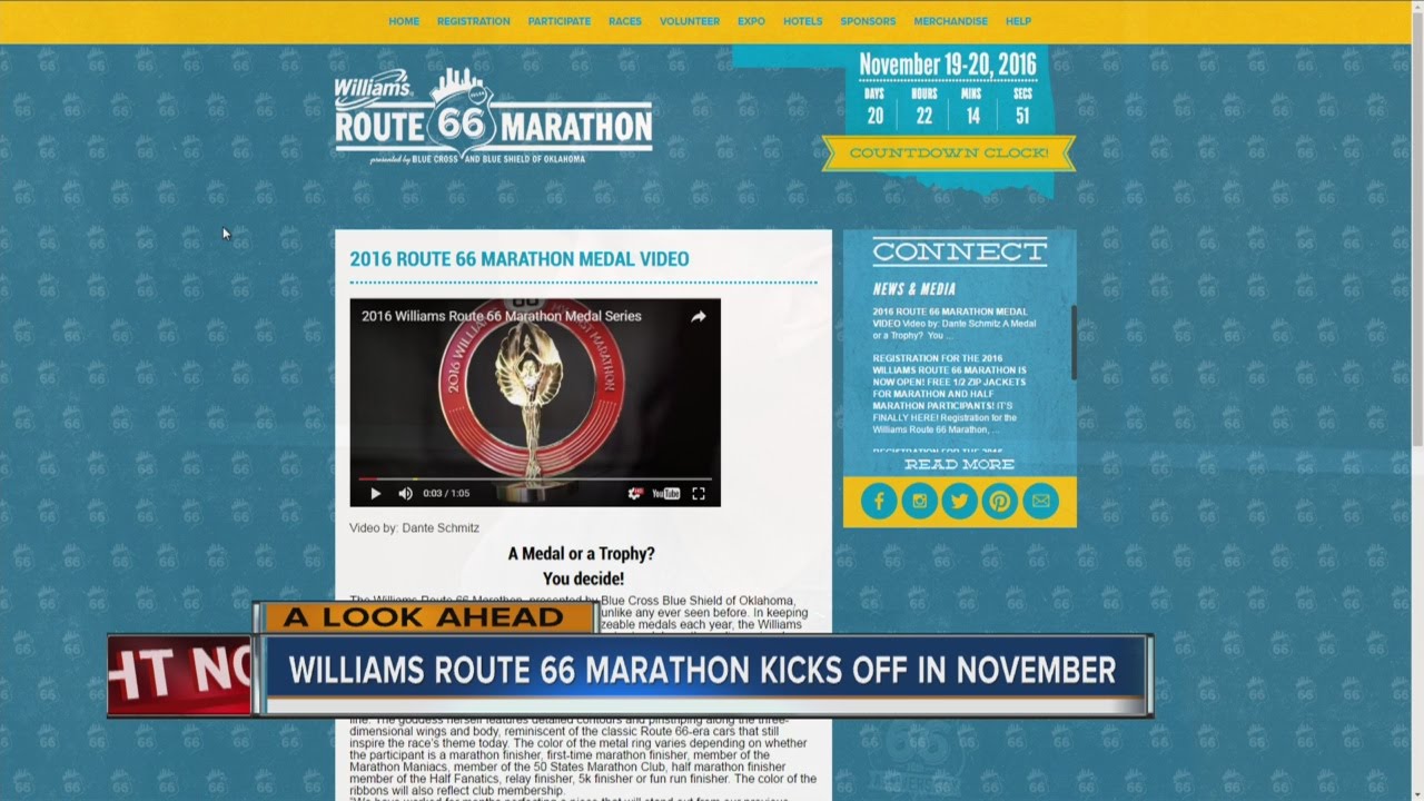Williams Route 66 Marathon kicks off in November