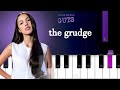 Olivia Rodrigo - the grudge | Piano Tutorial