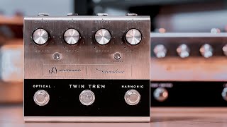 Jackson Audio & Silvertone TWIN TREM Demo // Harmonic & Optical