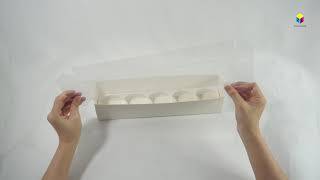 Cupcake Box With Clear PET Lid screenshot 5