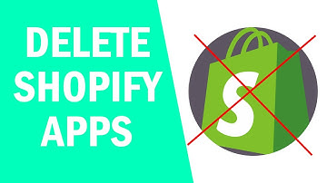 How to Delete Apps from Shopify Store! (2022)