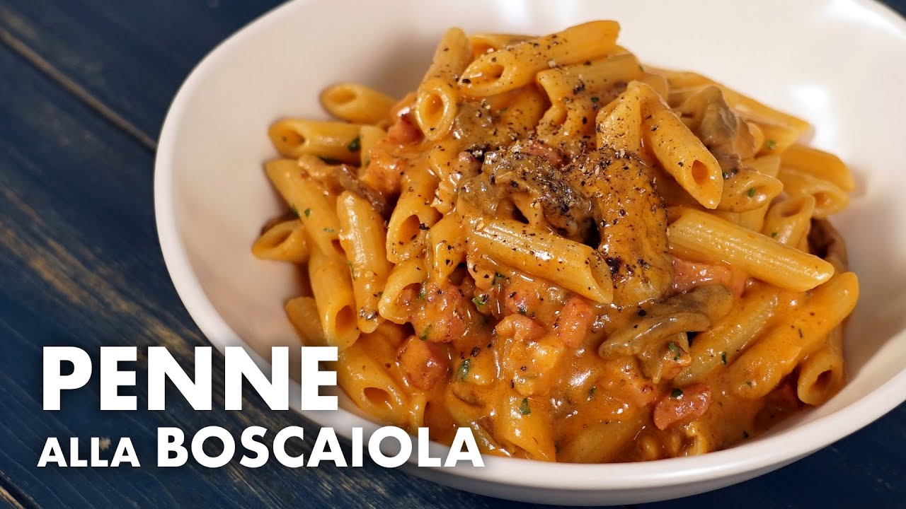 Penne Alla Boscaiola Chef In Camicia