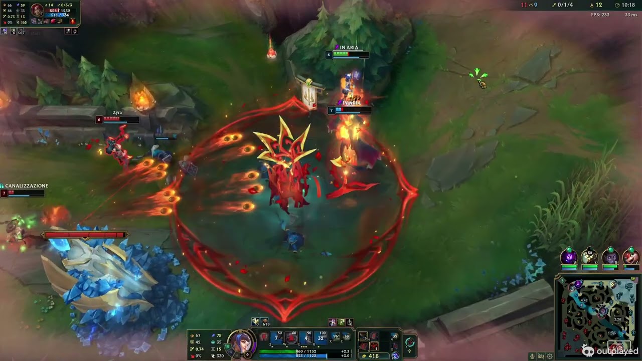 League of Legends Match 14 Supp Lux
