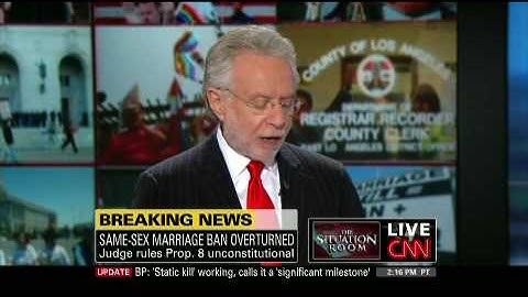 David Gergen on Vaughn Walker