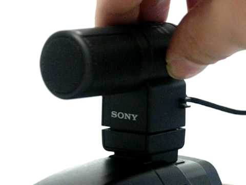 Sony ECM-ALST1 ext. microphone for A33/55/560/580 - flexible mount