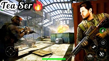 Commando FPS shooting games 3D🔥 | Android teaser 2022 | Upcoming gameplay | Offline shooting games💯