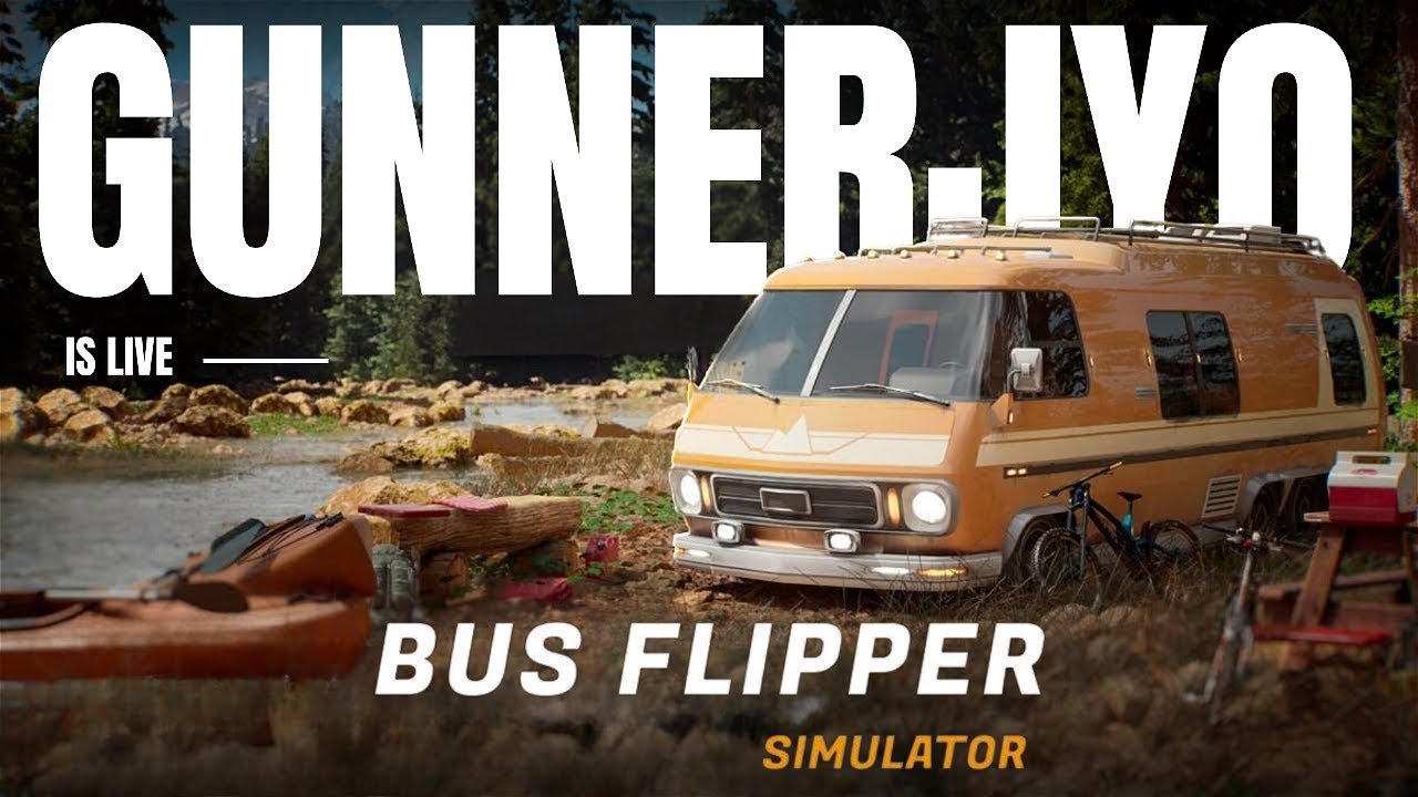 FLIPPING BUSES into LUXURY HOMES!? | Bus Flipper: Renovator Simulator 🔧🔥 | GunnerJyo