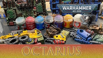 Painting the Terrain from the Octarius Kill Team Box - The joys of Glob Bross
