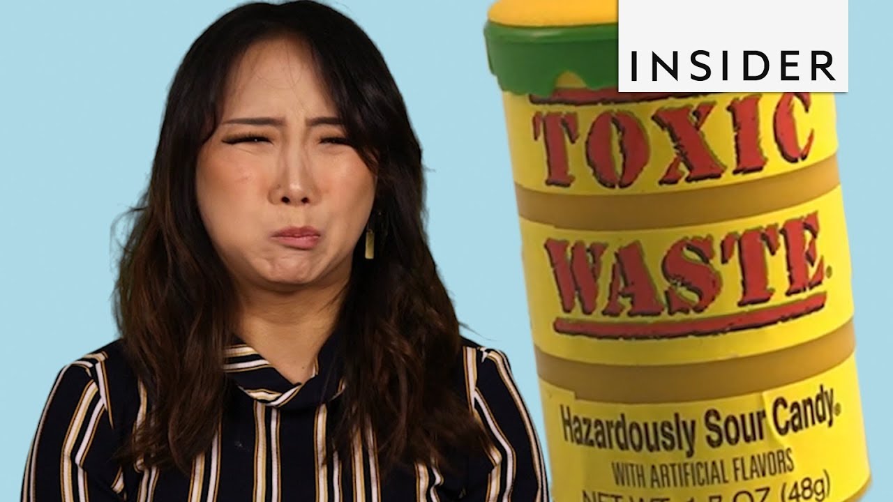 We Tried The Toxic Waste Challenge YouTube