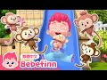 五隻小猴子 Five Little Monkeys Jumping On The Bed EP60 台灣配音 經典兒歌 童謠 貝貝彬 Bebefinn 繁體中文 五隻小猴子 Five Little Monkeys Jumping On The Bed EP60 台灣配音 經典兒歌 童謠 貝貝彬 Bebefinn 繁體中文