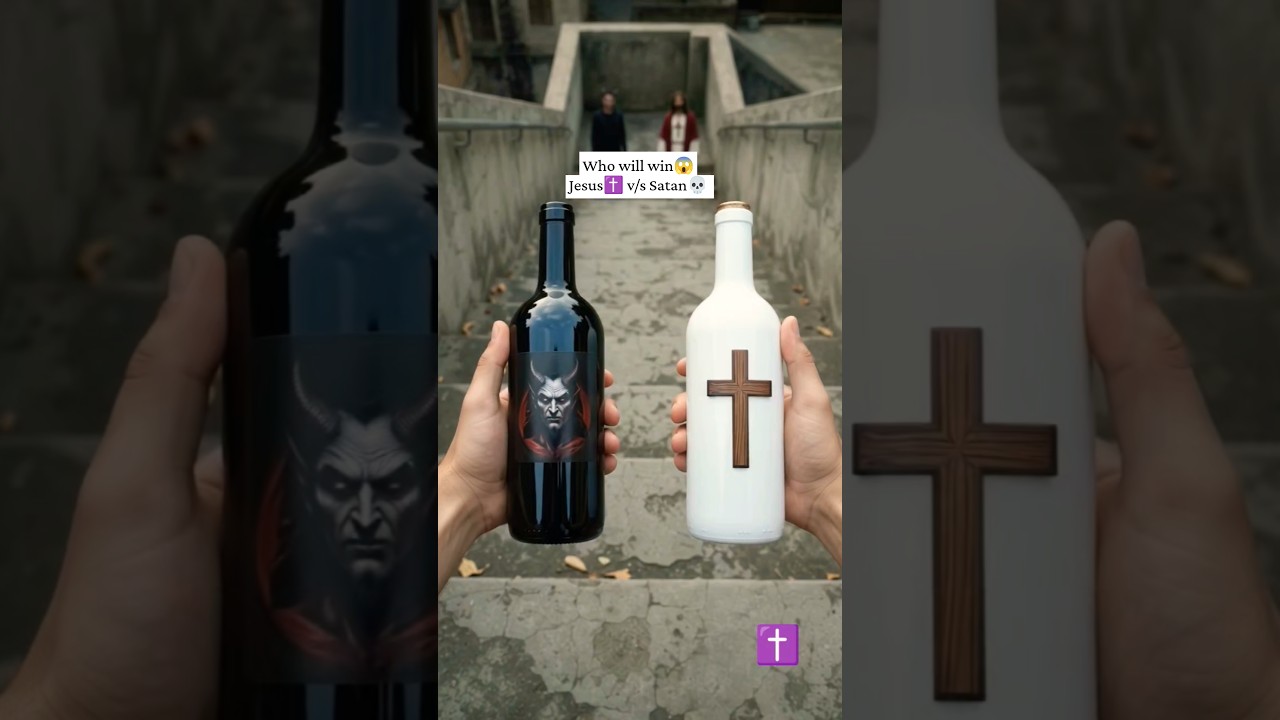 Jesus✝️v/s Satan 💀 || Ai Generate story Part4 #Jesus #amen #ytshorts #trending #shorts #asthetic