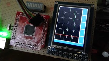 PIC32 TFT ILI9325 Moving graphics test