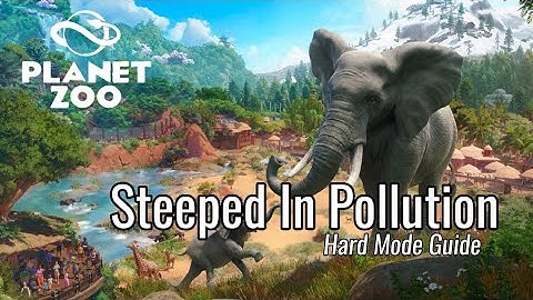 Steeped In Pollution (Career Level Myers Rainforest Conservation Pro) Hard Mode Guide - Planet Zoo