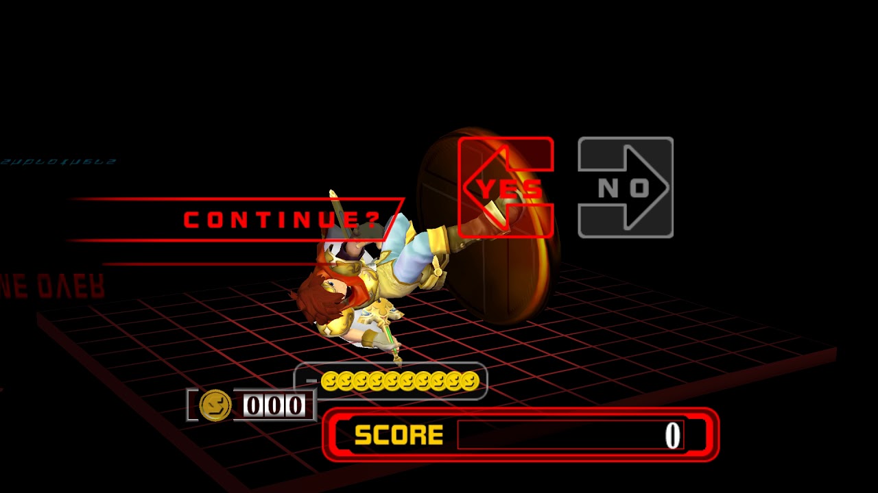 https://www.youtube.com/watch?v=_SglMR-KqR8 - Melee checks for coins before a player can Continue fighting in the same stage, but with low coinage, this happens and then leaves it no choice to exit.