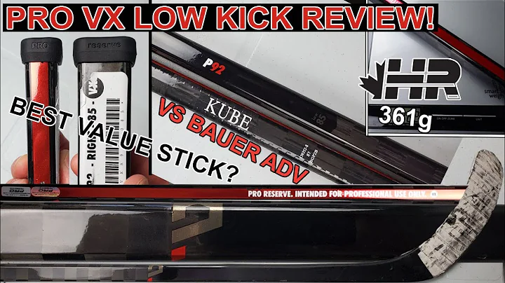 Pro stock hockey sticks VX new model low kick hockey stick review