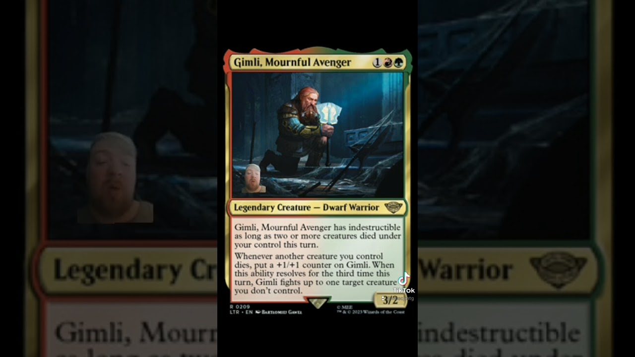 gimli mtg card 401 Games Canada - Gimli, Counter of Kills