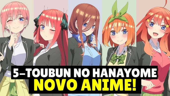 ONDE ASSISTIR GOTOUBUN NO HANAYOME FILME COMPLETO! - Gotoubun no