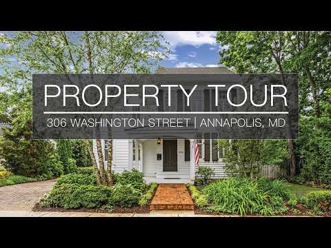 306 Washington Street, Annapolis, MD home video tour