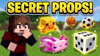 Testing EVERY Secret Prop in Actions & Stuff 1.11! 🤫  #minecraft #mcpe #actionandstuff #bedrock