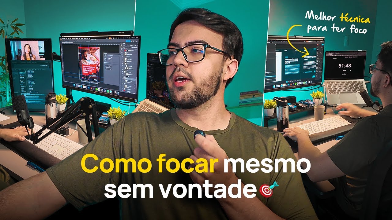 Como focar nas demandas de design mesmo sem vontade | Rotina como Designer