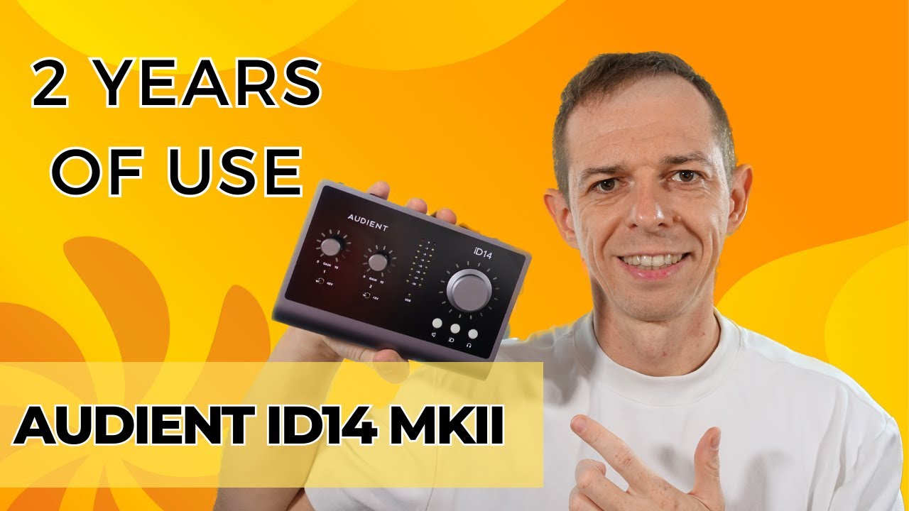 Outline Video Audient ID14 MKII MK2 after 2 years of use. Most and least used features.