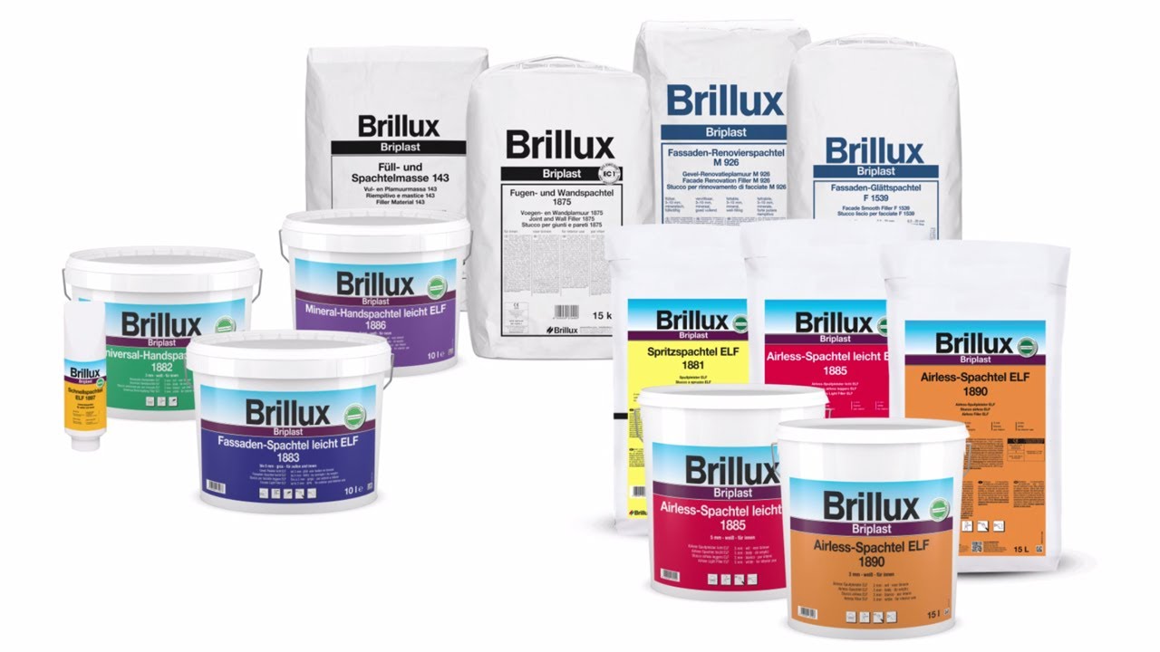 Brillux Fassaden-Spachtel ELF 1883 grau 10.00 LTR -Brillux Farben Brillux Fassaden-Spachtel ELF 1883 grau 10.00 LTR -Brillux Farben