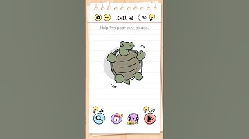 brain test game level 48 #solve #trending #game level solver #viral video